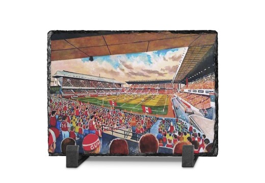 Highbury Stadium Fine Art Slate Presentation - Arsenal FC Highbury Stadium Fine Art Slate Presentation - Arsenal FC
